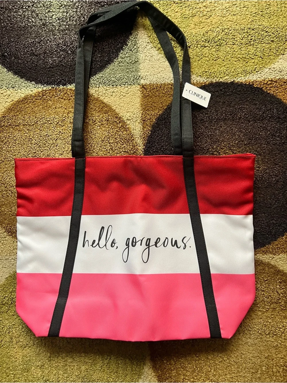 Clinique X Kate Spade tote set
